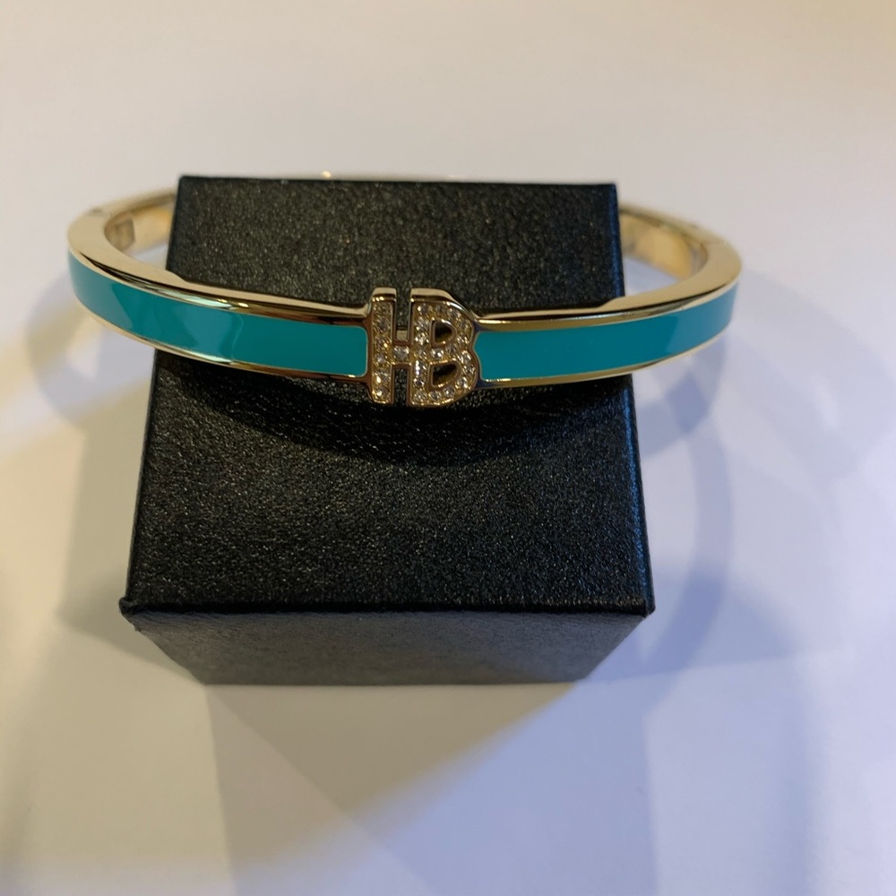Henri Bendel Turquoise & Gold Bracelet